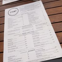   at Stamp Pizza in Norwich