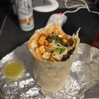 Tofu + swap in white rice + modify sauces  at Seoul Taco in Chicago