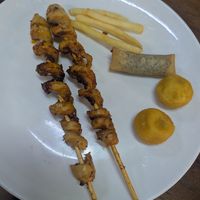 Hot fried dishes at Rushixin Botany Lidesu Life (Yinhe SOHO Branch) in Beijing