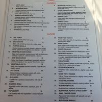 Menu Nov 2024 at Krishna Pait Pooja in Footscray