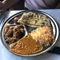 Vegetable Thali at Krishna Pait Pooja in Footscray