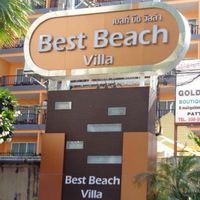 Best Beach Villa sign at Best Beach Villa in Pattaya