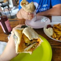 Falafel Dürüm at Mustafa Demir’s Gemüse Kebap in Berlin