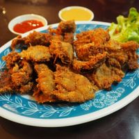 sfc vegan chicken entree  at Zenhouse in West Hindmarsh