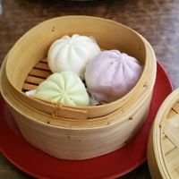 steamed buns and eggplant curry  at Zenhouse in West Hindmarsh