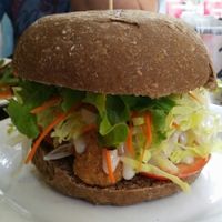 sfc burger  at Zenhouse in West Hindmarsh