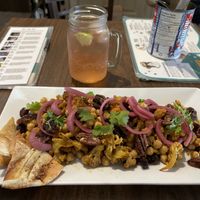 Roasted cauliflower dish  at Happy Cat Cafe - Chat l'heureux in Montreal