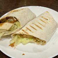 Satay tofu wrap  at Blended Brew in Inverness