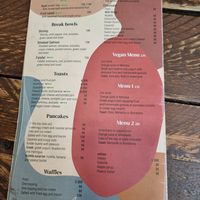 Menu at Break Brunch Lisbon in Lisbon