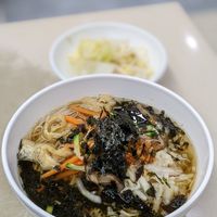 Banquet Noodle 잔치국수 at Jogyesa Kitchen - 조계사 승소 in Seoul
