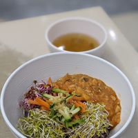 Saessak (Sprout) Bibimbap 새싹 비빔밥 at Jogyesa Kitchen - 조계사 승소 in Seoul