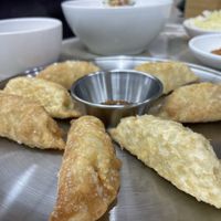 Mandu 5k and amazing   at Jogyesa Kitchen - 조계사 승소 in Seoul
