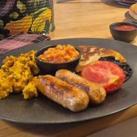 Gardener breakfast at The Coal Shed Cafe in Ardtornish
