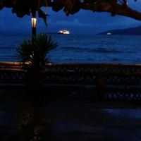 night ocean view at Playa Papagayo Cantina Mexicana in Olongapo City