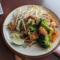 Pad thaiC at Sugar and Spice in Cambridge