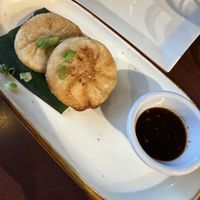 thai dumpling  at Sugar and Spice in Cambridge