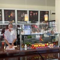 Serving area at Cigköftem in Neu-ulm