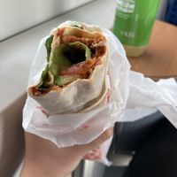 Super yummy Cigköfte wrap at Cigköftem in Neu-ulm