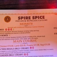  at Spire Spice - Indian & Nepalese Cuisine in Dublin
