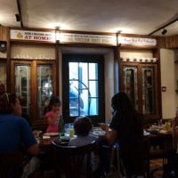 Interior room at Cafe Landwer - Sarona in Tel Aviv