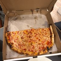 Vegan cheese pizzaa  at Pizza Garden in Victoria
