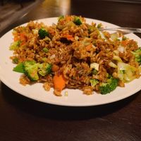 Vegetable fried rice at First Szechuan Wok in Los Angeles