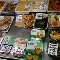 deli items at De Panda in Ghent