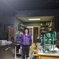 Super friendly owner!! at Homey Food & Cafe in Calgary