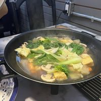 Super good with the added spicy sauce - I’d avoid the crab sticks  at Homey Food & Cafe in Calgary