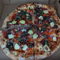 Healthy Gardener with pineapple at Pizza Carrello in Gillette