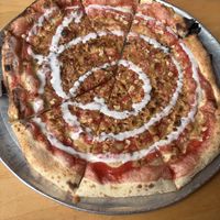 Vegetarian Strawberry Rhubarb Pizza  at Pizza Carrello in Gillette