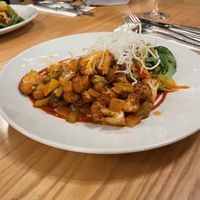 Buffalo cauliflower   at Red Onion in Glasgow