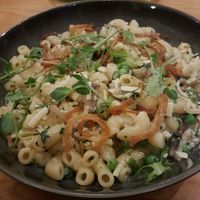 Truffle macaroni sheese at Red Onion in Glasgow