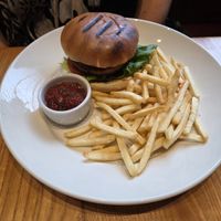 Beyond burger at Red Onion in Glasgow