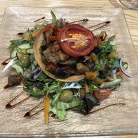 Roasted ratatouille tart at Red Onion at Red Onion in Glasgow