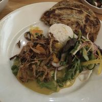 Root vegetable korma at Red Onion in Glasgow