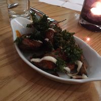 Patatas bravas  at Red Onion in Glasgow