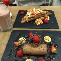 Crêpe  at MyRaw Cafe in Prague