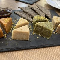 Cheese plate   at MyRaw Cafe in Prague