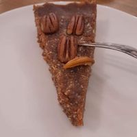 Date Cocoa cake at MyRaw Cafe in Prague