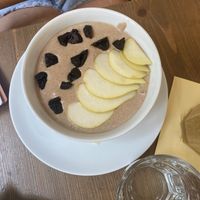 buckwheat porridge   at MyRaw Cafe in Prague