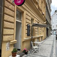   at MyRaw Cafe in Prague