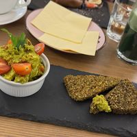 Vegetable Crisps  at MyRaw Cafe in Prague