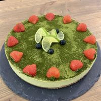   at MyRaw Cafe in Prague