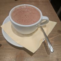 Hot Chocolate at MyRaw Cafe in Prague