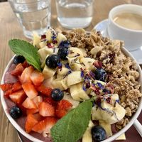   at MyRaw Cafe in Prague