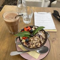   at MyRaw Cafe in Prague