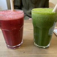   at MyRaw Cafe in Prague