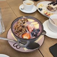 Acai bowl  at MyRaw Cafe in Prague