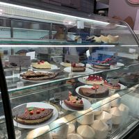 Raw vegan desserts at MyRaw Cafe in Prague